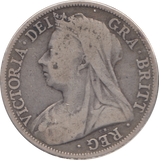 1896 HALFCROWN ( GF )