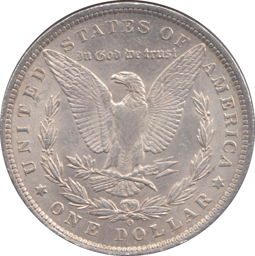 1885 SILVER NEW ORLEANS ONE MORGAN DOLLAR USA