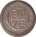 1887 SIXPENCE ( AUNC ) (Copy)