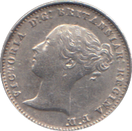 1854 FOURPENCE ( EF )