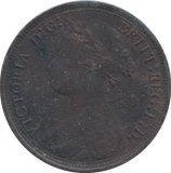 1879 HALFPENNY ( EF )