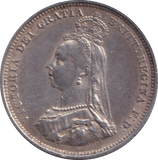1887 SHILLING ( VF )