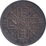 1887 DOUBLE FLORIN ( EF )