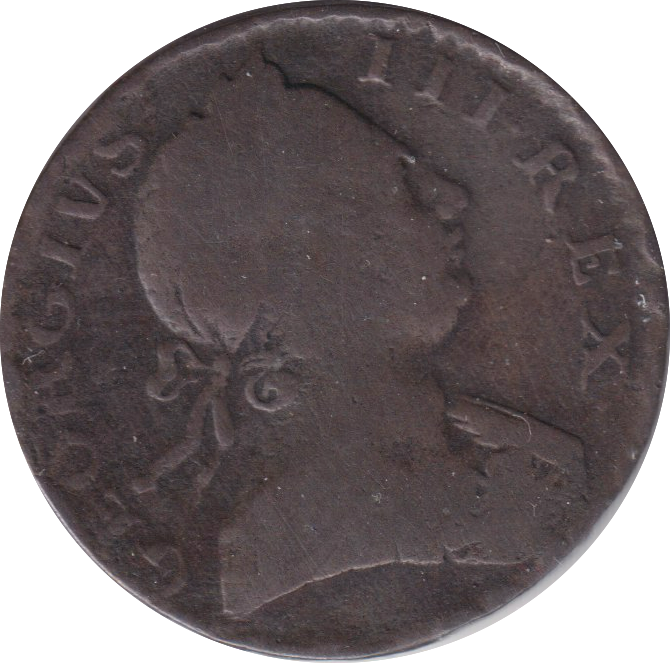 1773 HALFPENNY ( NF )
