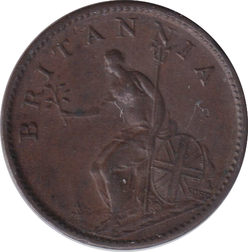 1807 FARTHING ( GVF )