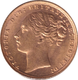 1871 GOLD SOVEREIGN ( UNC )