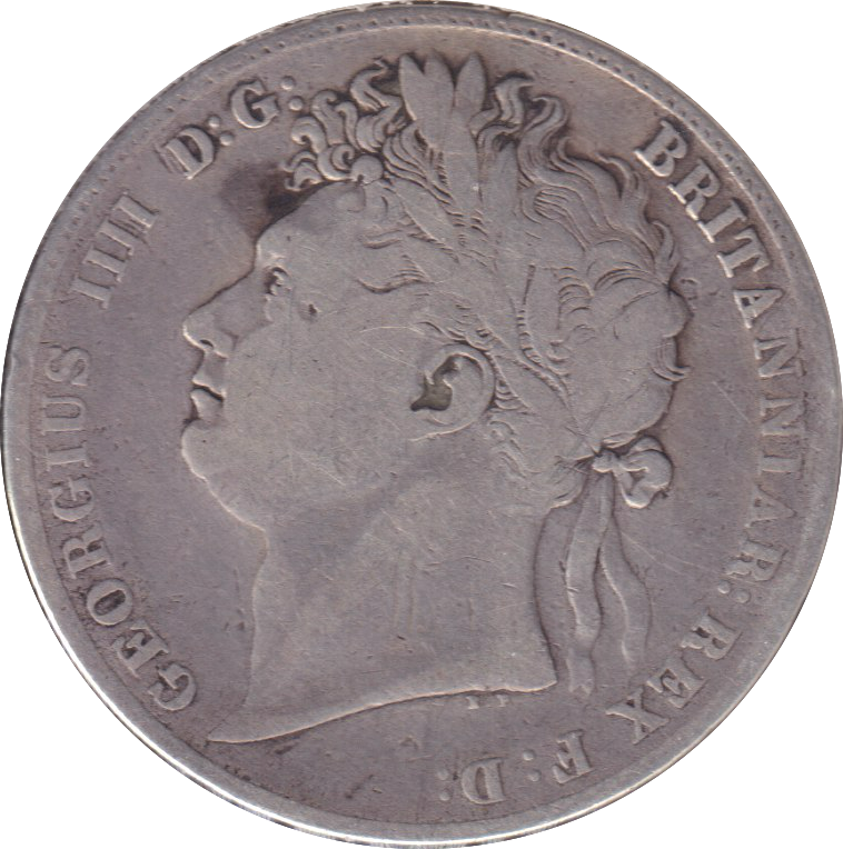 1823 HALFCROWN ( FINE )