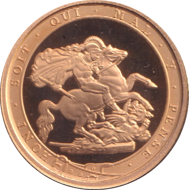 2017 GOLD QUARTER SOVEREIGN ( PROOF )
