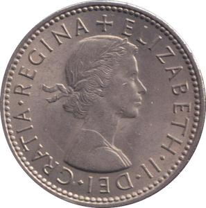 1965 ENGLISH SHILLING ( UNC )