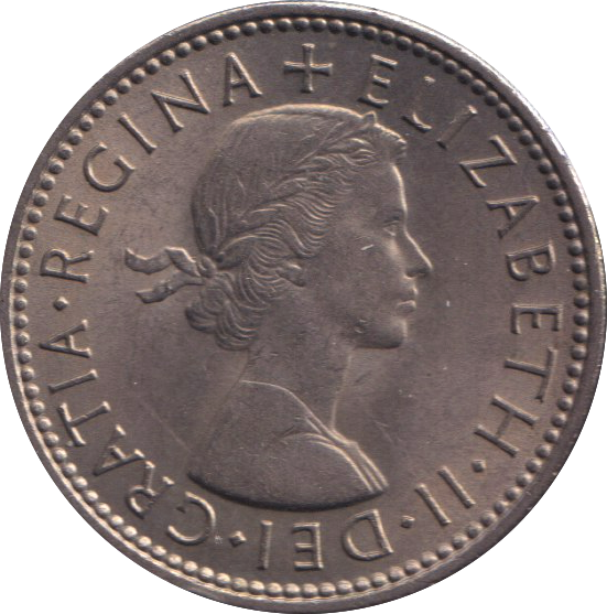 1965 ENGLISH SHILLING ( UNC )