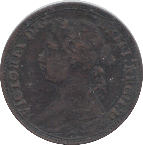 1880 FARTHING ( GF )