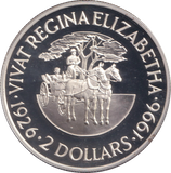 1996 SILVER PROOF TWO DOLLAR BERMUDA