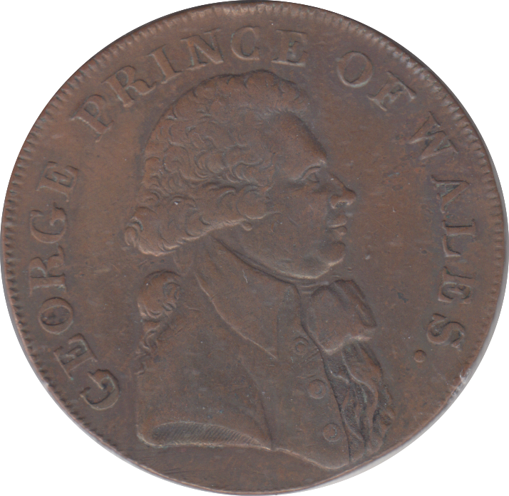 1794 WALES HALFPENNY TOKEN