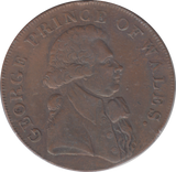 1794 WALES HALFPENNY TOKEN