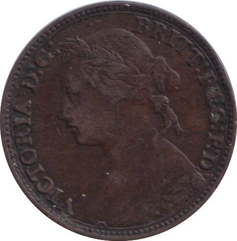 1874 FARTHING ( GF )