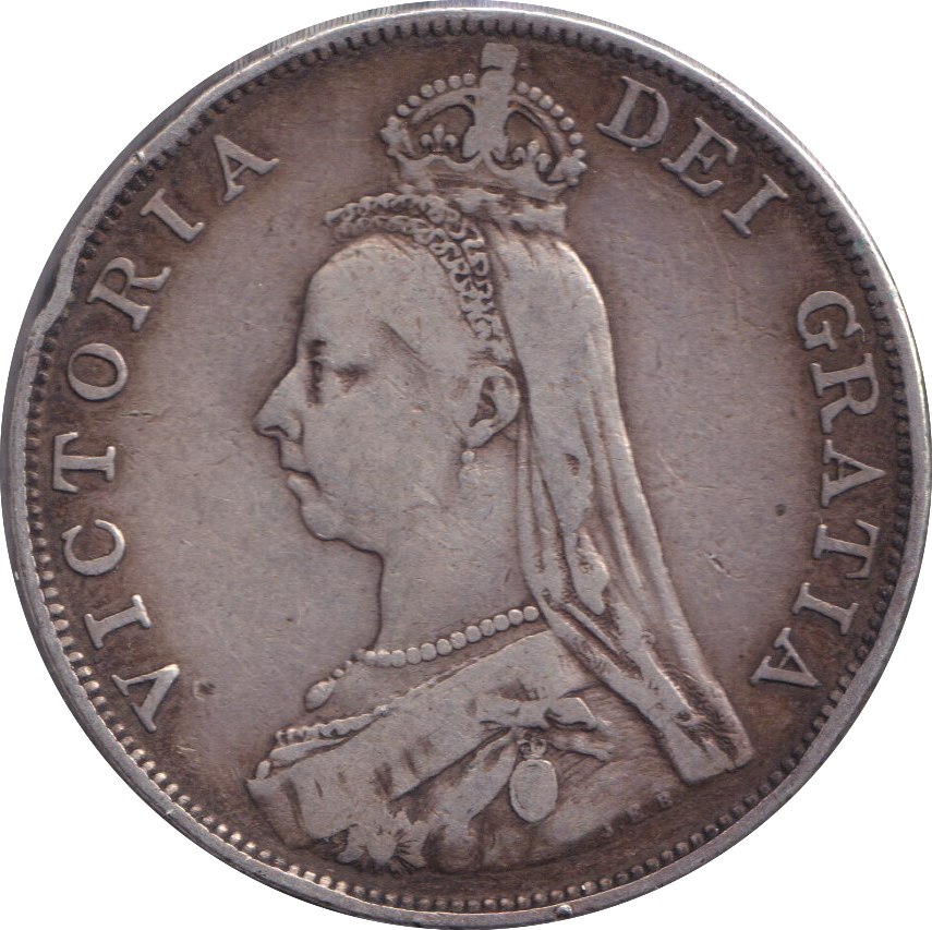 1889 DOUBLE FLORIN ( VF )
