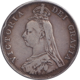 1889 DOUBLE FLORIN ( VF )