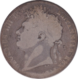 1821 HALF CROWN ( FINE )