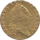 1789 GOLD ONE GUINEA ( GVF )