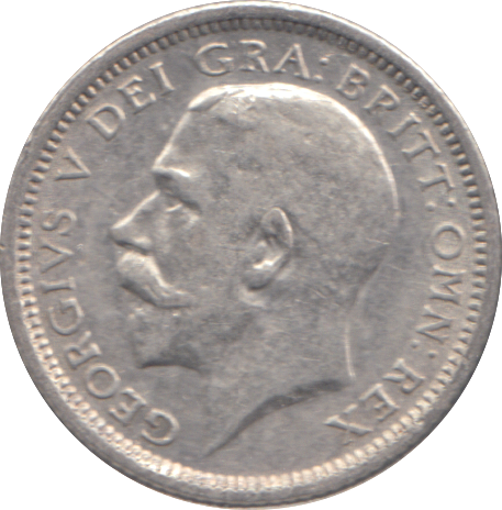 1925 SIXPENCE ( AUNC )