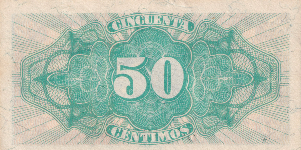 1937 50 PESTAS BANKNOTE SPAIN REF-1635