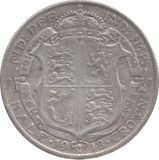 1918 HALFCROWN ( FINE )