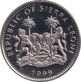 1999 DOLLAR SIERA LEONE
