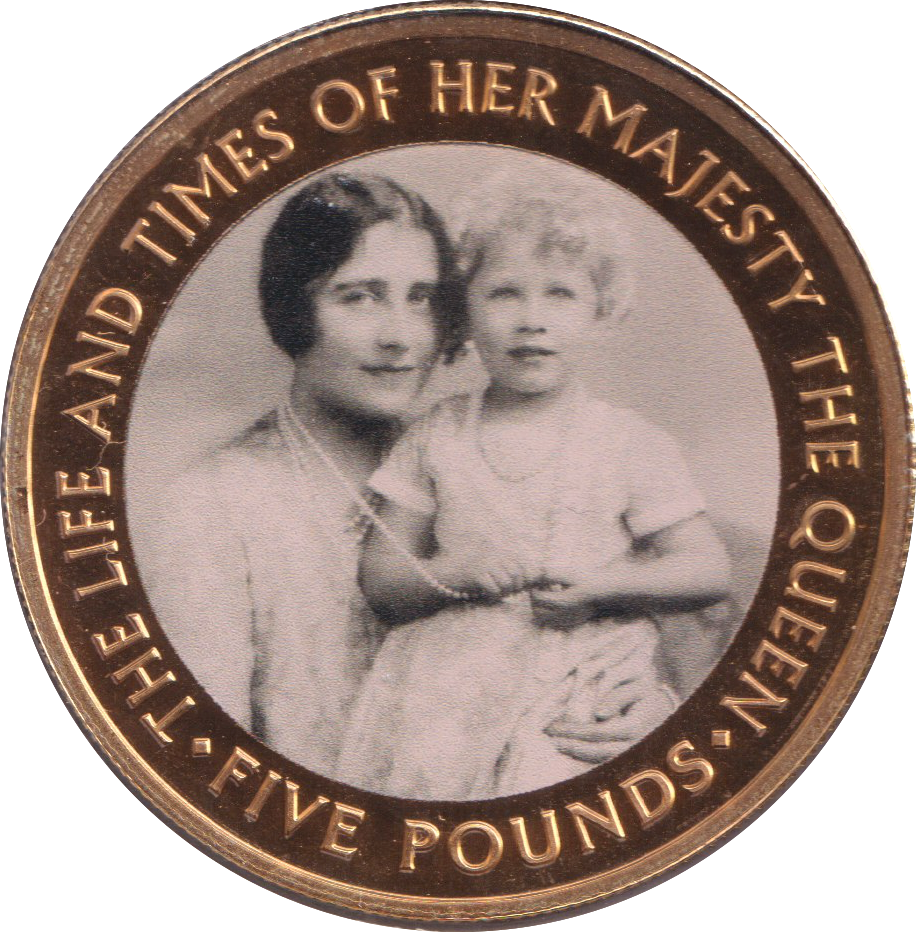 2016 THE LIFE AND TIMES OF HER MAJESTY THE QUEEN FIVE POUNDS TRISTAN DE CUNHA (Copy)