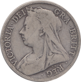 1894 HALFCROWN ( FINE )