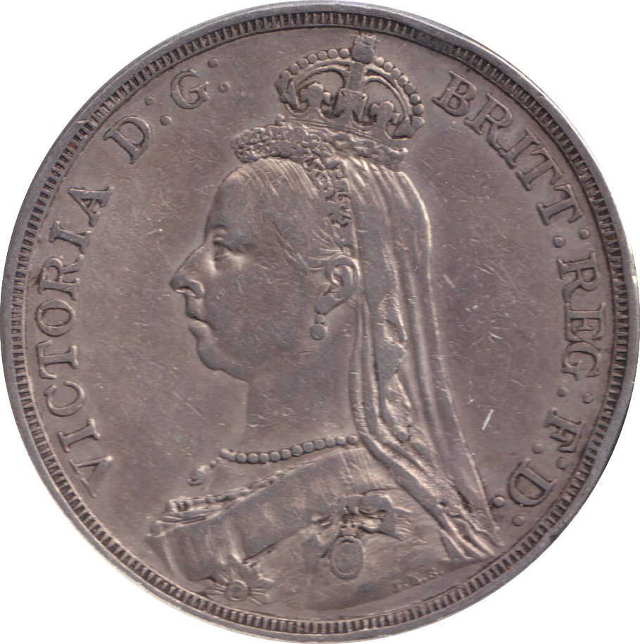 1888 CROWN WIDE DATE ( VF )