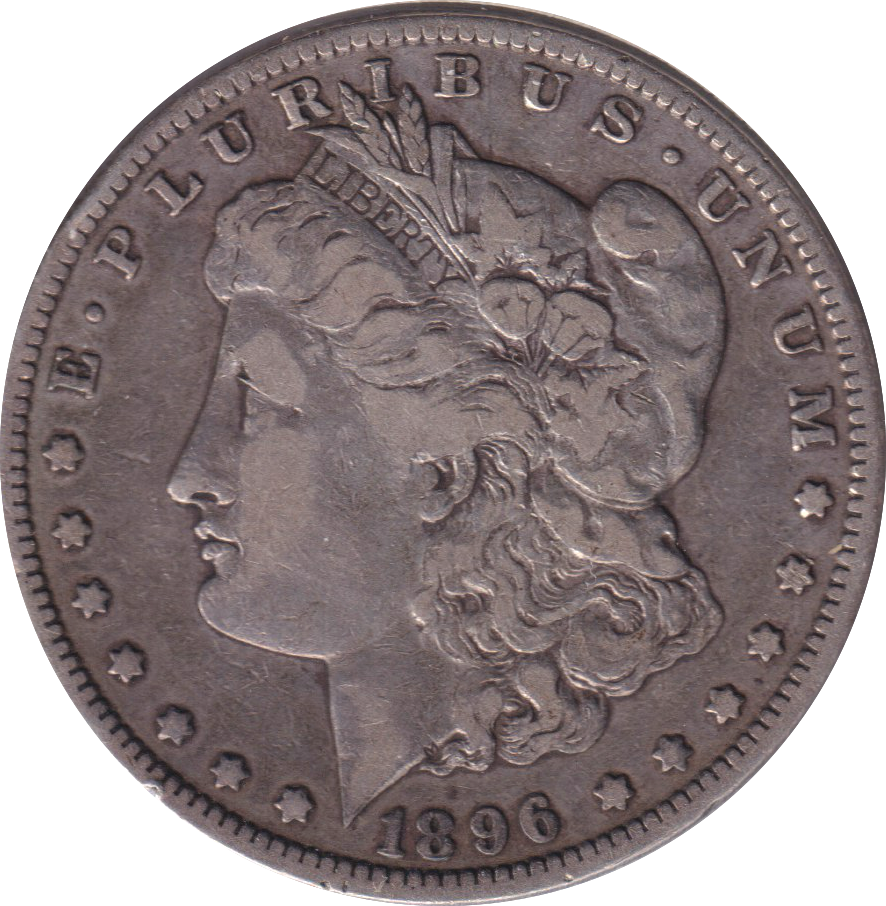 1896 SILVER DOLLAR USA