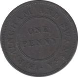 1811 BIRMINGHAM AND SWANSEA PENNY TOKEN