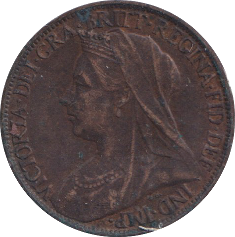 1900 FARTHING ( GF )