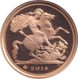 2018 GOLD QUARTER SOVEREIGN ( PROOF )