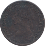 1865 FARTHING ( GF )