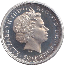 2009 1/14OZ BRITANNIA 50P COIN