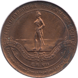 1905 VICTORY OF TRAFALGAR DEATH OF NELSON COMMEMORATIVE MEDALLION