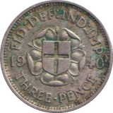 1940 THREEPENCE ( VF )