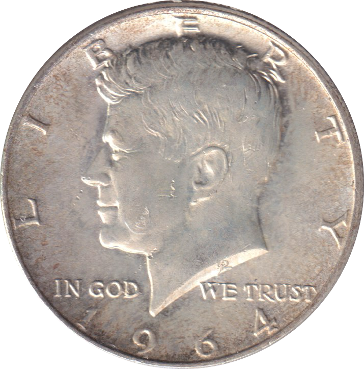 1964 SILVER HALF DOLLAR USA