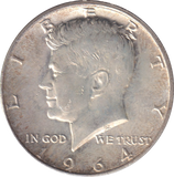 1964 SILVER HALF DOLLAR USA