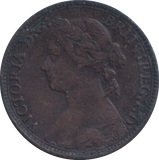 1875 FARTHING ( FINE )