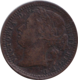 1876 THIRD FARTHING ( EF )