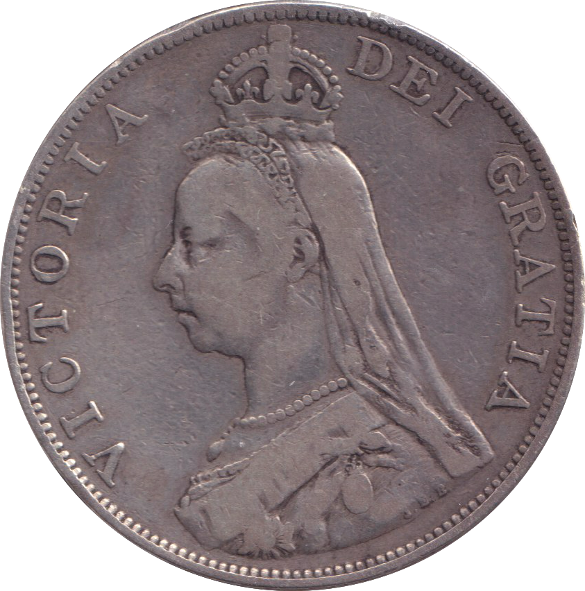 1889 DOUBLE FLORIN ( GF )