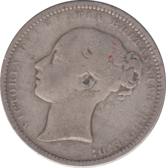 1874 SHILLING ( FINE )