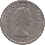 1960 HALFCROWN ( AUNC )
