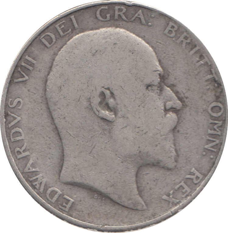 1906 HALFCROWN ( FINE )