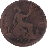 1876 PENNY ( FAIR )