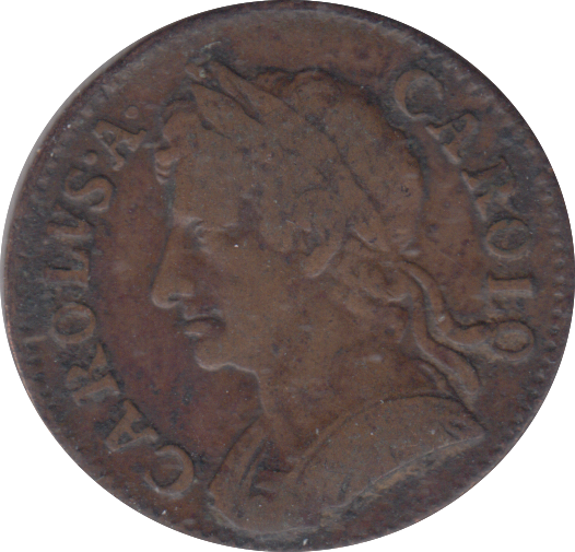 1673 FARTHING ( FINE )