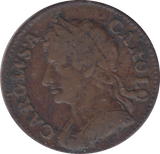 1673 FARTHING ( FINE )