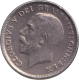 1911 SIXPENCE ( GF )